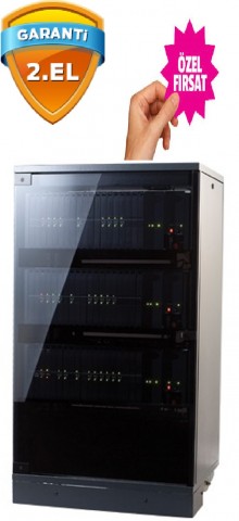 İKİNCİ EL KAREL DS200 284 PORT YÜKSEK KAPASİTE DİJİTAL TELEFON SANTRALİ